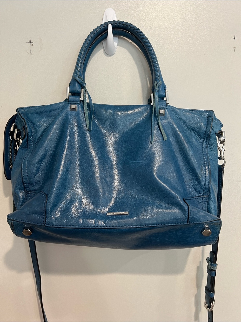 Rebecca Minkoff Regan Satchel teal
